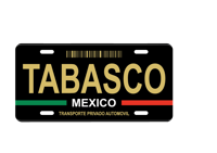 Image 8 of Mexico State License Plate Art Collection - 32 Mexican States with Color Options