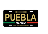 Image 14 of Mexico State License Plate Art Collection - 32 Mexican States with Color Options