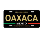 Image 15 of Mexico State License Plate Art Collection - 32 Mexican States with Color Options