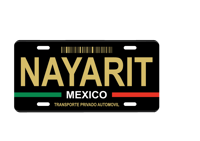 Image 17 of Mexico State License Plate Art Collection - 32 Mexican States with Color Options