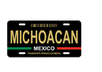 Image 19 of Mexico State License Plate Art Collection - 32 Mexican States with Color Options
