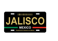 Image 20 of Mexico State License Plate Art Collection - 32 Mexican States with Color Options