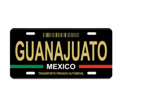 Image 23 of Mexico State License Plate Art Collection - 32 Mexican States with Color Options
