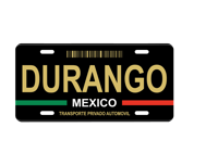 Image 24 of Mexico State License Plate Art Collection - 32 Mexican States with Color Options