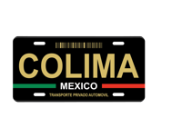 Image 25 of Mexico State License Plate Art Collection - 32 Mexican States with Color Options