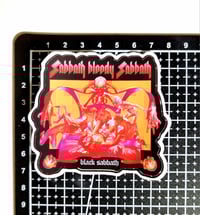 Image 2 of Black Sabbath Sabbath Bloody Sabbath Matte Vinyl Sticker