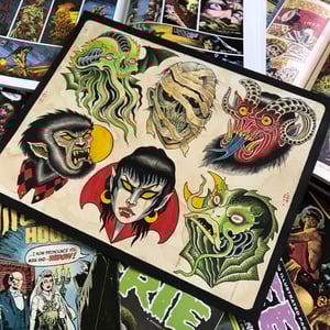 Image of Halloween Monster 2 Sheet Flash Set by Eli Wood