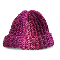 Image 1 of Cozy Crown Beanie Pretty In Pink 