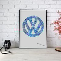 Image 1 of Steampunk Volkswagen Badge