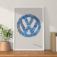 Image 2 of Steampunk Volkswagen Badge