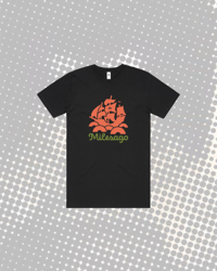 Image 1 of MILESAGO - "Burnt Reef" - Black Ship Logo Tee