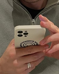 Image 3 of ES PHONE CASE OFF WHITE