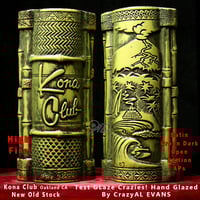 Image 1 of Satin Green Dark - Kona Club Oakland CA New-Old Stock High Fire!