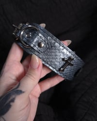 Image 3 of Ichthys Cuff Silver