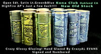 Image 3 of Satin Green Light - Kona Club Oakland CA New-Old Stock High Fire!