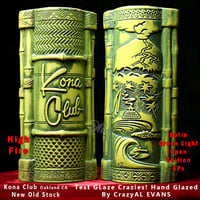 Image 1 of Flat Green Light - Kona Club Oakland CA New-Old Stock Low Fire!