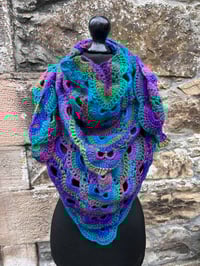 Image 1 of Rainbow Shawl