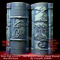 Image 1 of Satin Blue Light - Kona Club Oakland CA New-Old Stock High Fire!