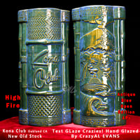 Image 1 of AnTiki Blue - Kona Club Oakland CA New-Old Stock High Fire!
