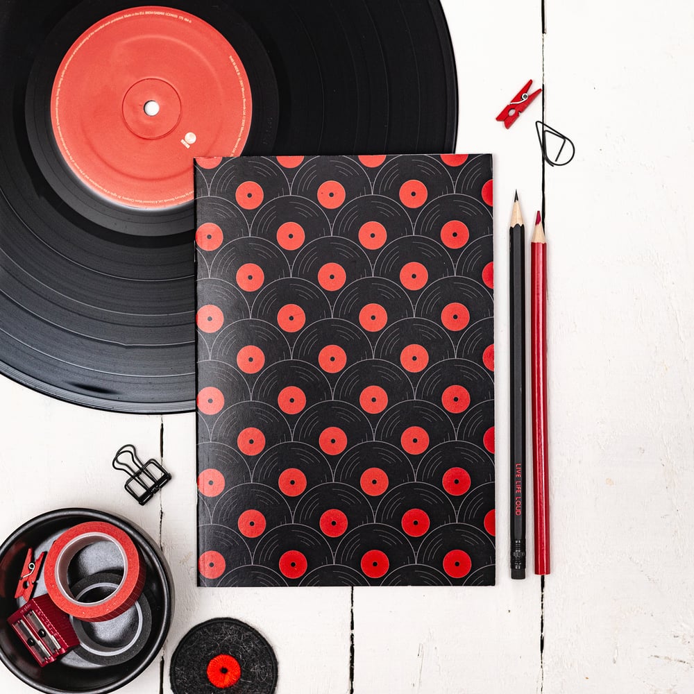 Dotted Paper Record Print Notebook