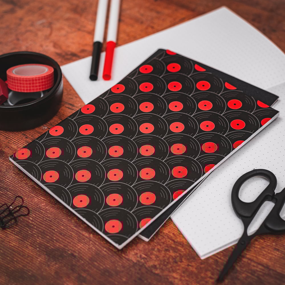 Dotted Paper Record Print Notebook