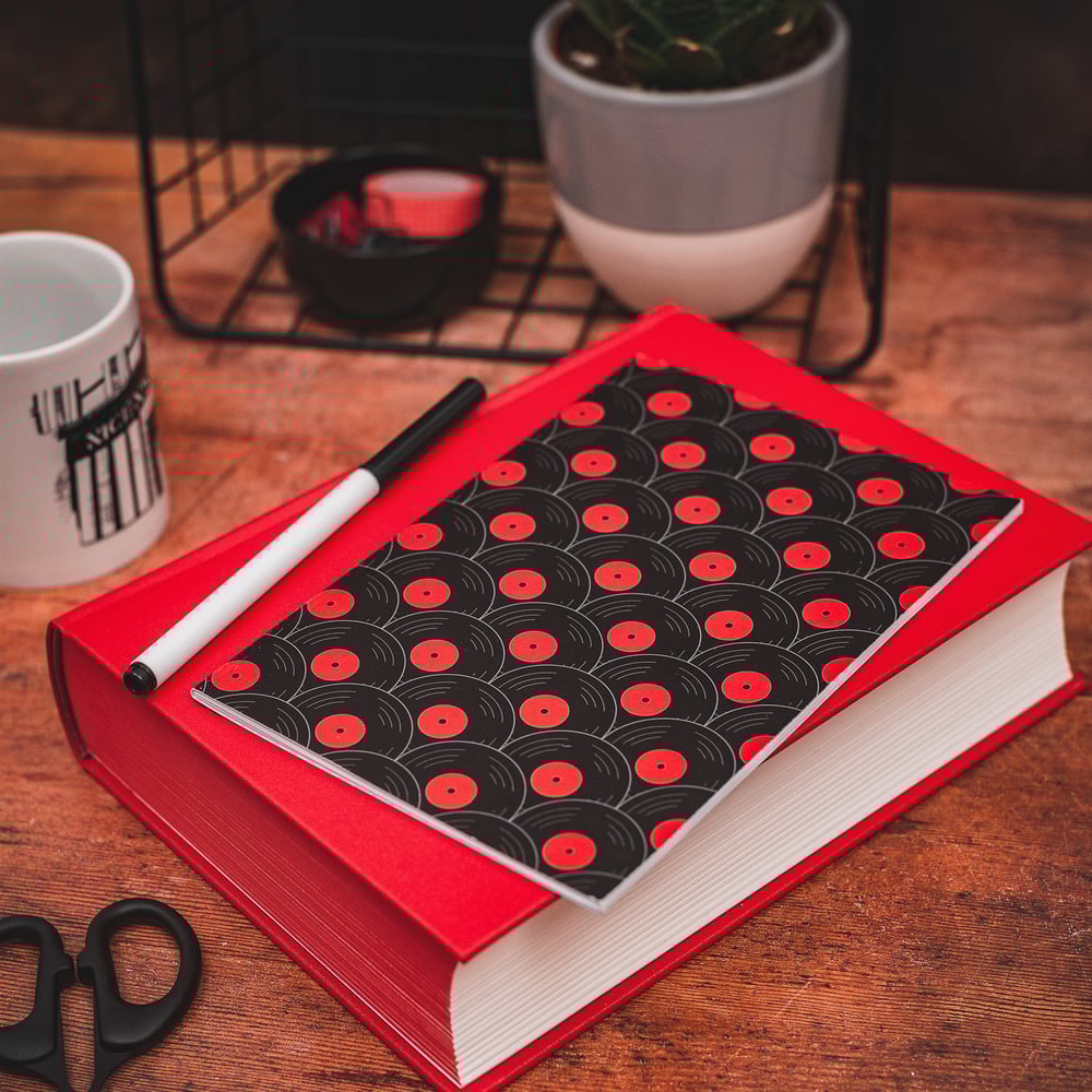 Dotted Paper Record Print Notebook