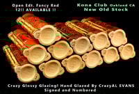 Image 3 of Fantcy Red - Kona Club Oakland CA New-Old Stock High Fire!