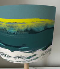 Image 4 of Shoreline Blue with hidden Oyster catchers