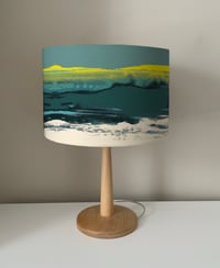 Image 1 of Shoreline Blue with hidden Oyster catchers