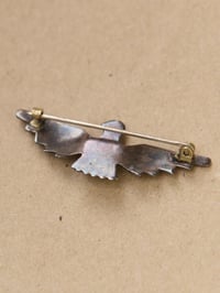 Image 3 of 40s NAVAJO THUNDERBIRD BROOCH PIN