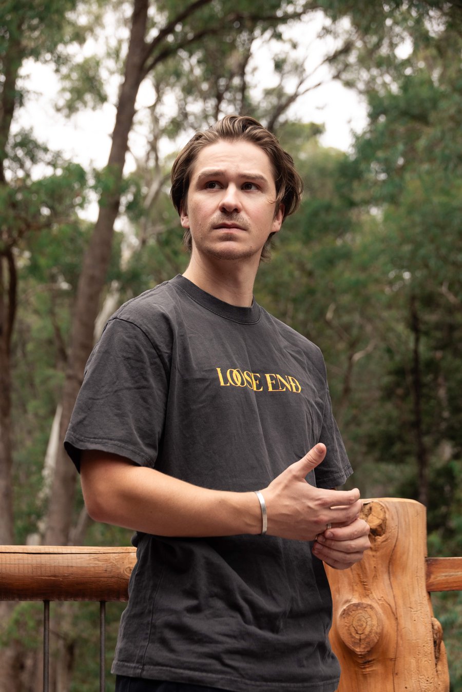 Image of PULP LOGO CHARCOAL TEE