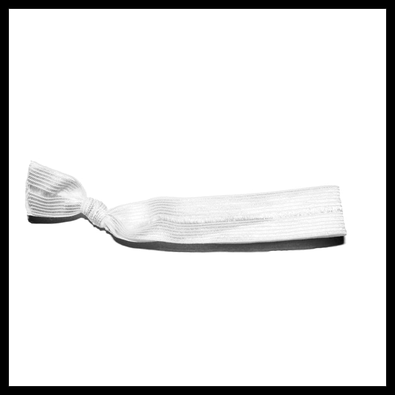 White Hair Tie Shop Bel Fiore Hair Ties Elastic Headbands