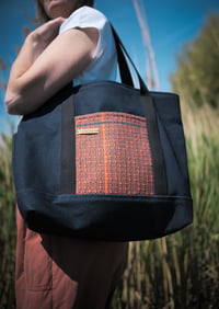 Image 2 of Tarocco and grey Tote bag