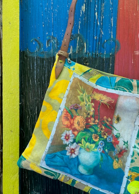 Image of collage bag - bouquet