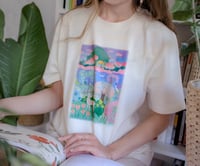 Image 3 of TEE-SHIRT écru PAYSAGE - Collab' COUCOU ILLUSTRATION