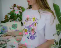 Image 5 of TEE-SHIRT blanc LAPIN - Collab' COUCOU ILLUSTRATION
