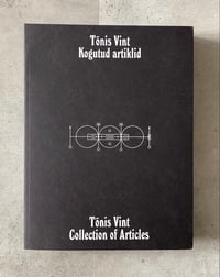 Image 1 of Tõnis Vint. Kogutud artiklid. Collection of Articles