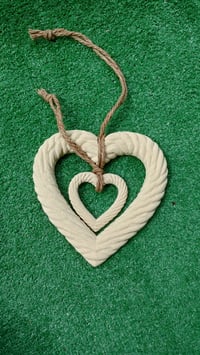 Image 3 of HANGING ROPE HEART