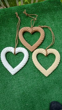 Image 4 of HANGING ROPE HEART