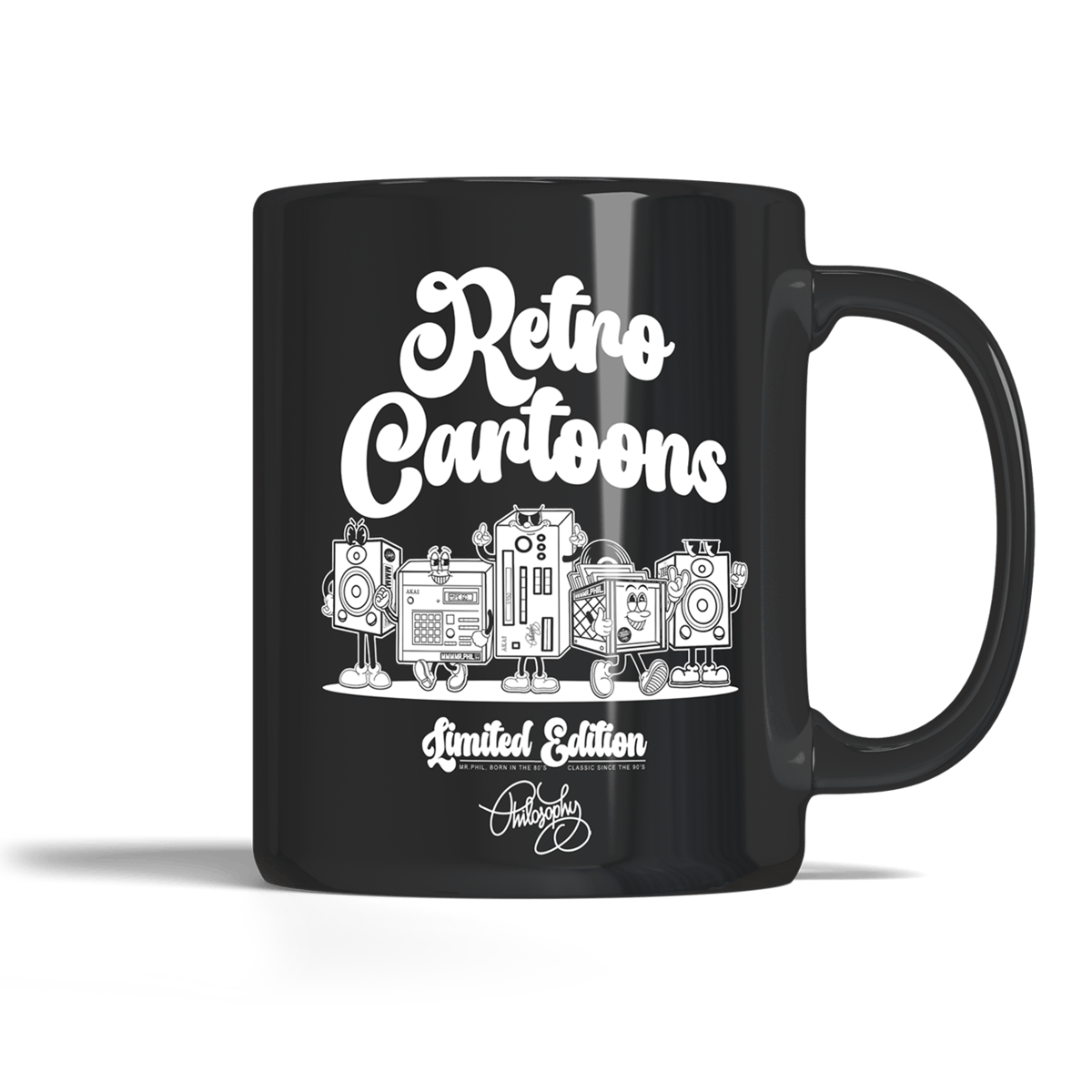 Image of PREORDER // Tazze 'Mr.Phil Retro Cartoons Limited Edition'