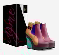 Image 1 of YMe™️ Designer Wedge Ankle Boot Vol. 1