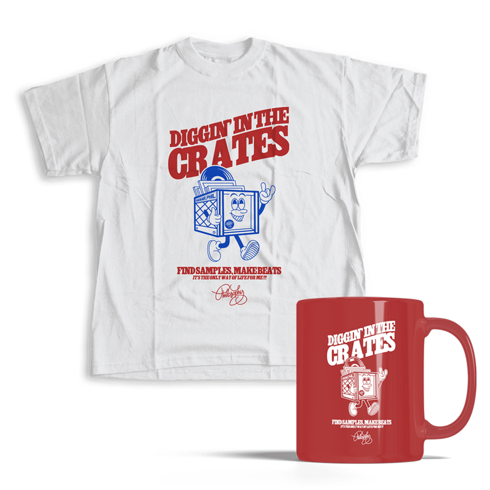 Image of PREORDER // Combo 'Diggin In the Crates' Tee & Tazza