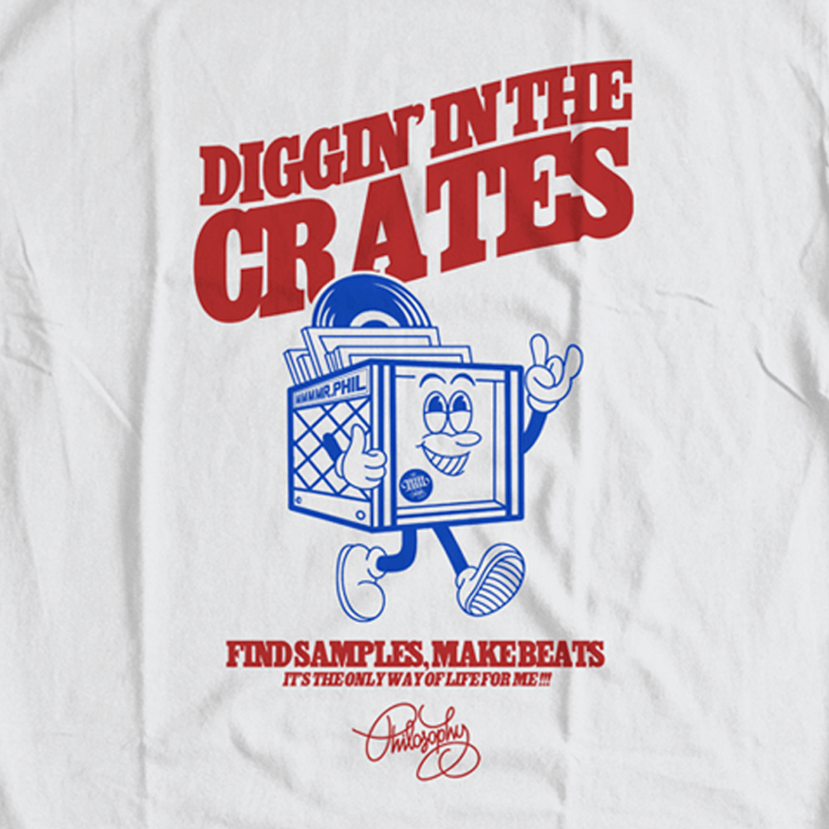 Image of PREORDER // T-Shirt 'Digging In The Crates'