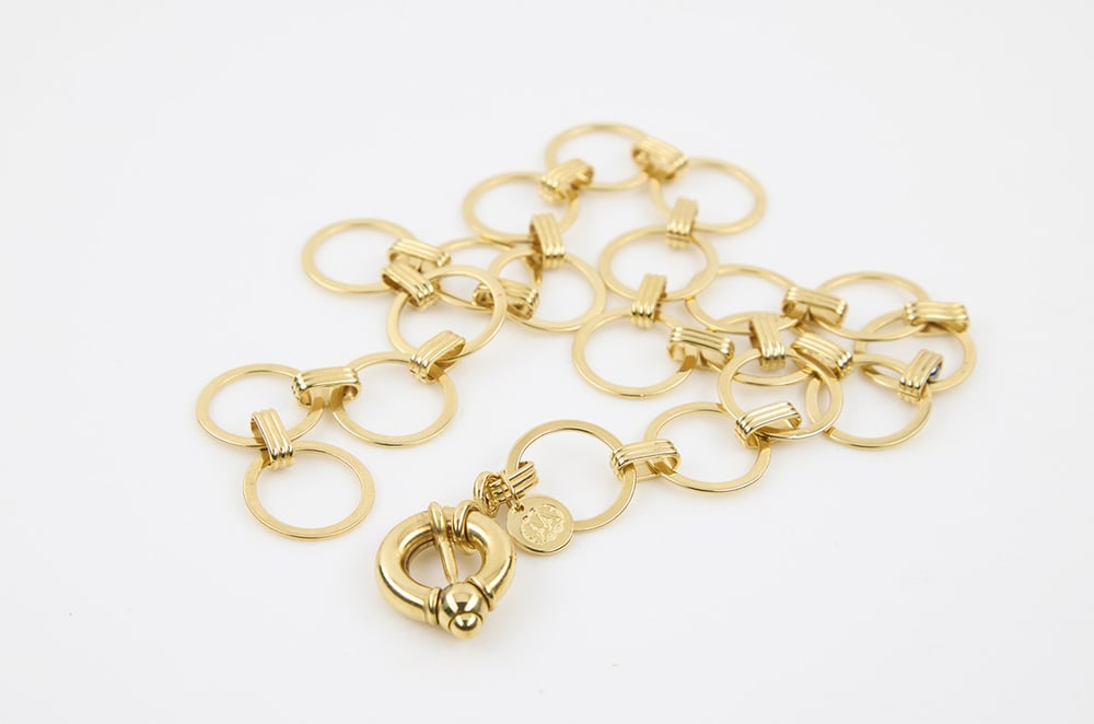 Image of Collier CRISTINA en plaqué or