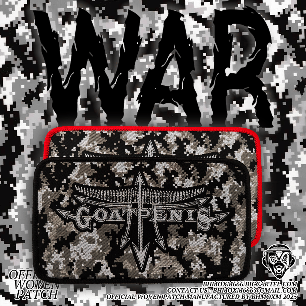 GOATPENIS OFFICIAL LOGO PATCH