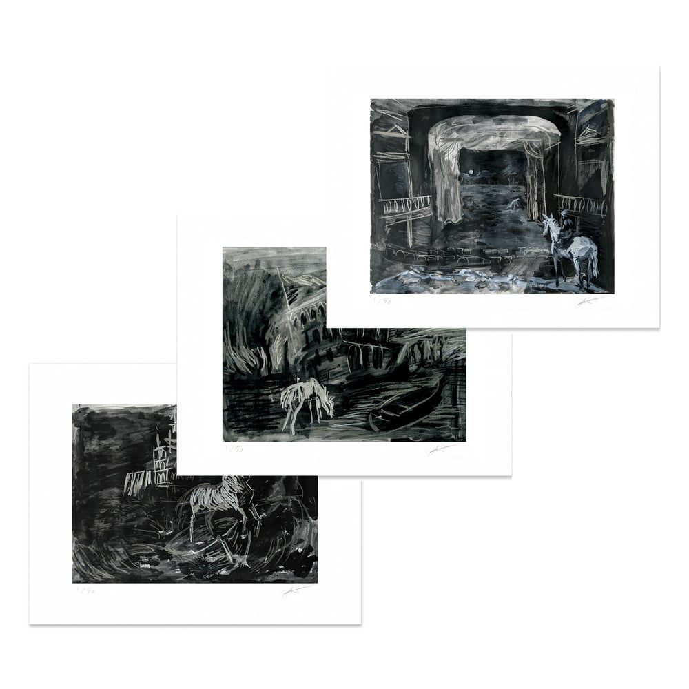 Image of 'BELLS' ART PRINTS - SET OF 3 [LTD EDITION]