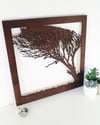 Woodcut Windswept Tree XL - Summer Sample Sale 2025