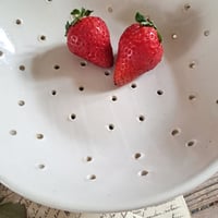 Image 2 of Fabulous French Hand-thrown Berry Bowl