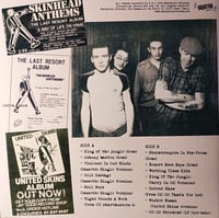 Image 4 of The Last Resort '' Strength Through Roi - Rare Tracks 1981-1984 '' lp
