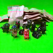 Image of Marbled and painted Micro Blind Bags!